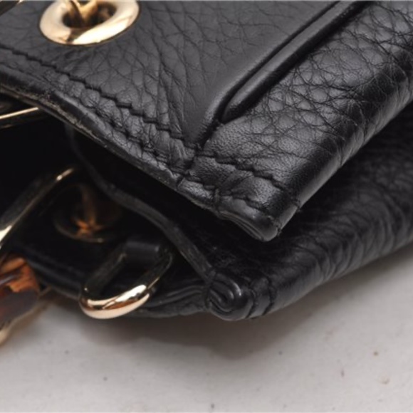 Gucci Bamboo Shopper Leather Tote with crossbody - Picture 12 of 16